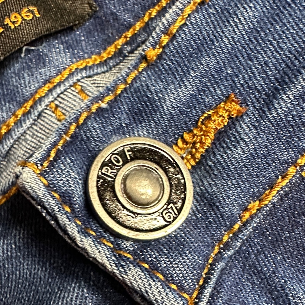 Ring of Fire Men's Denim Slim Jeans 33x30 - Picture 5 of 11